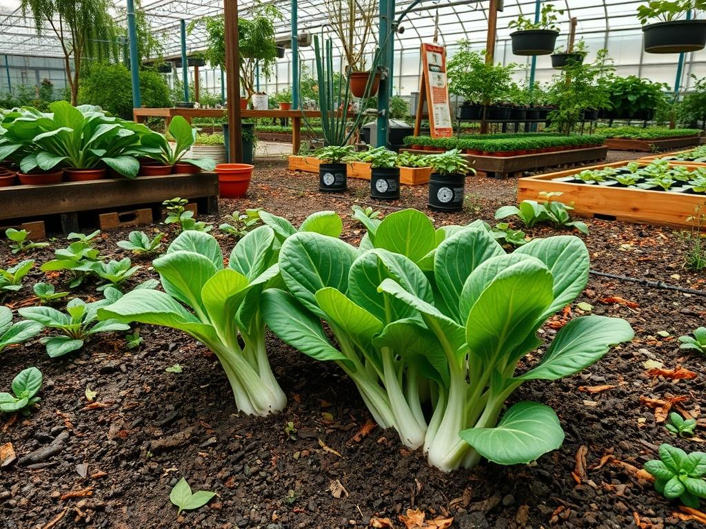 Direct Sowing Bok Choy