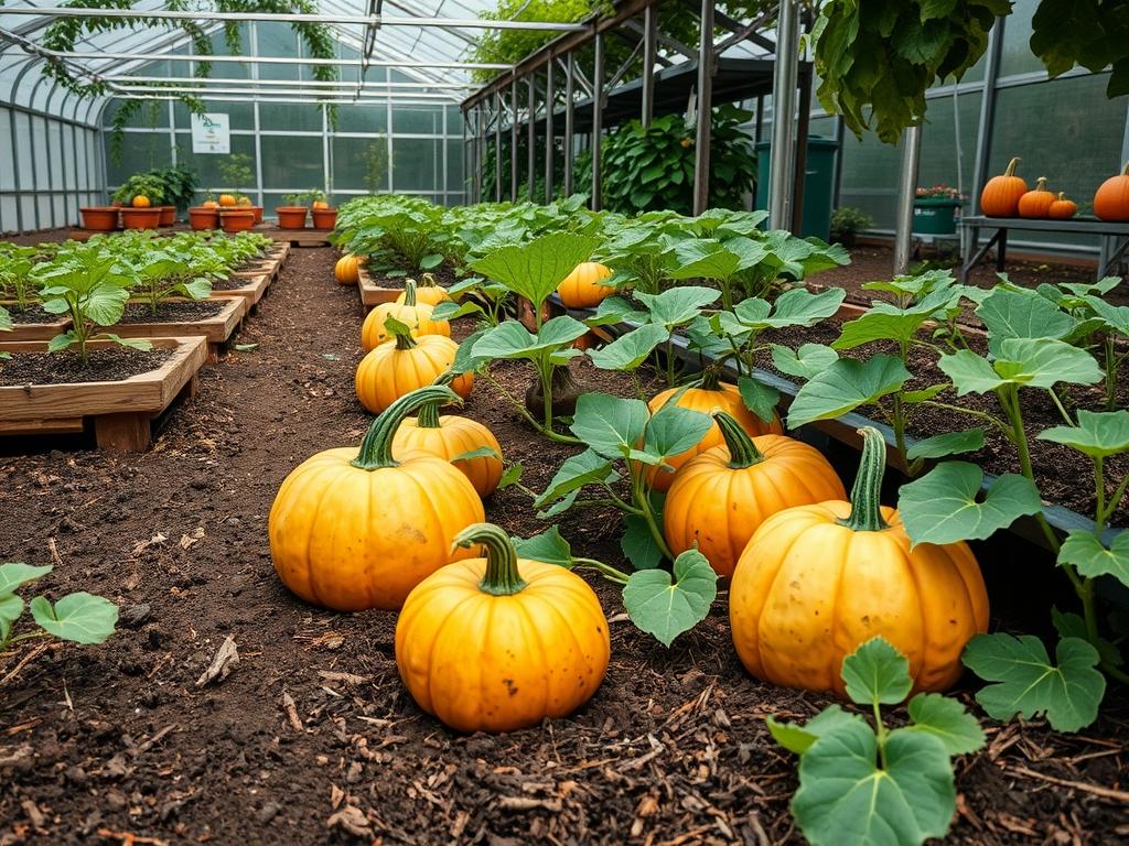 Direct Sowing Pumpkins