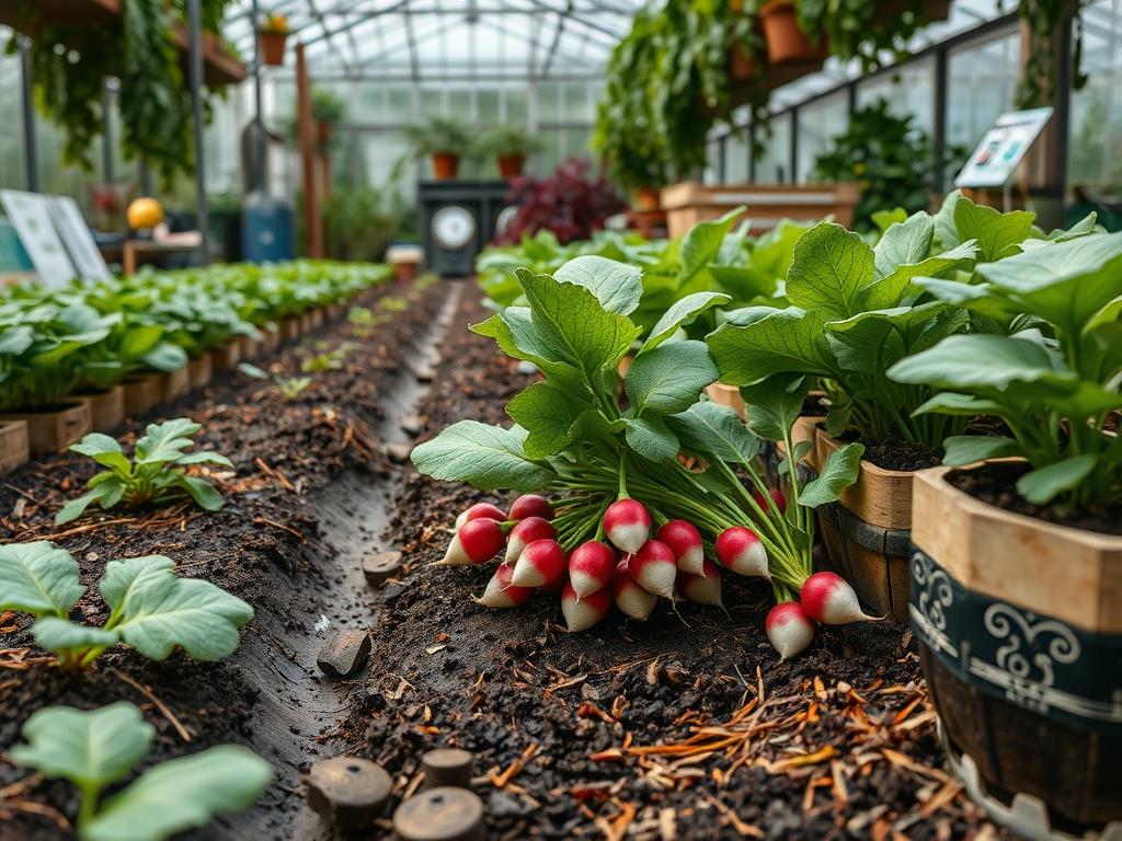 Direct Sowing Radishes