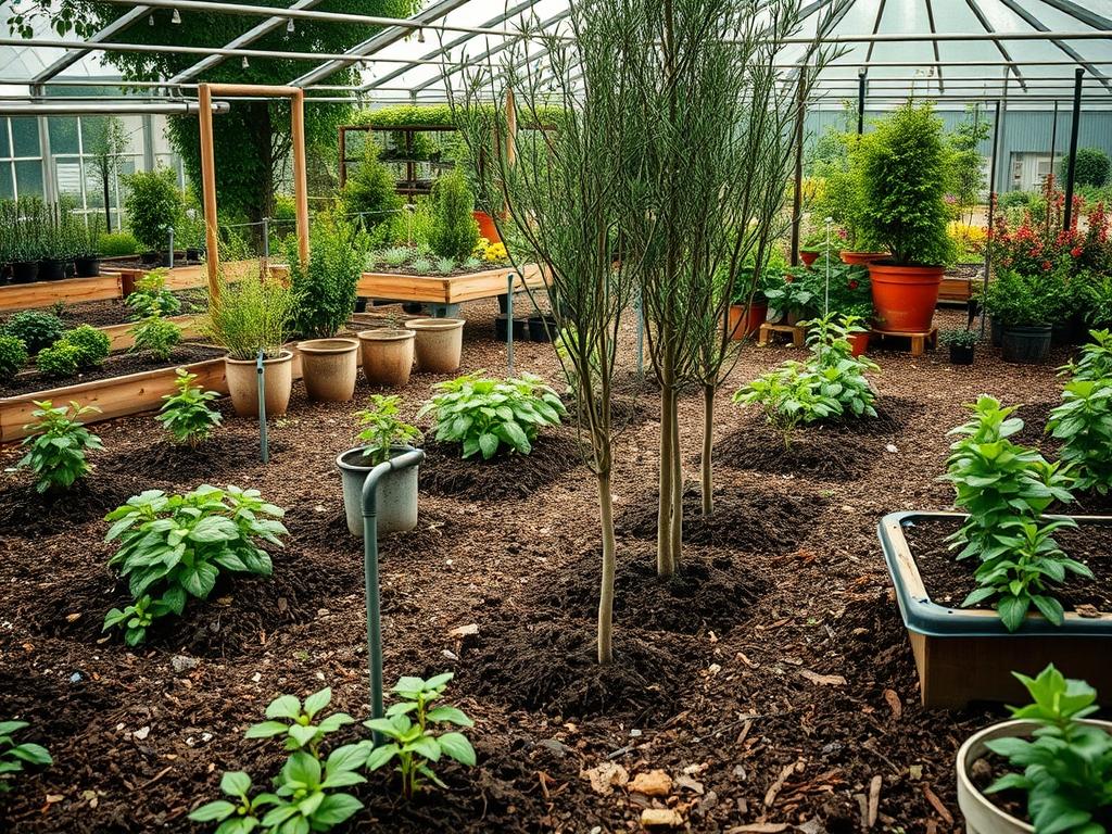 Planting Cedar Saplings