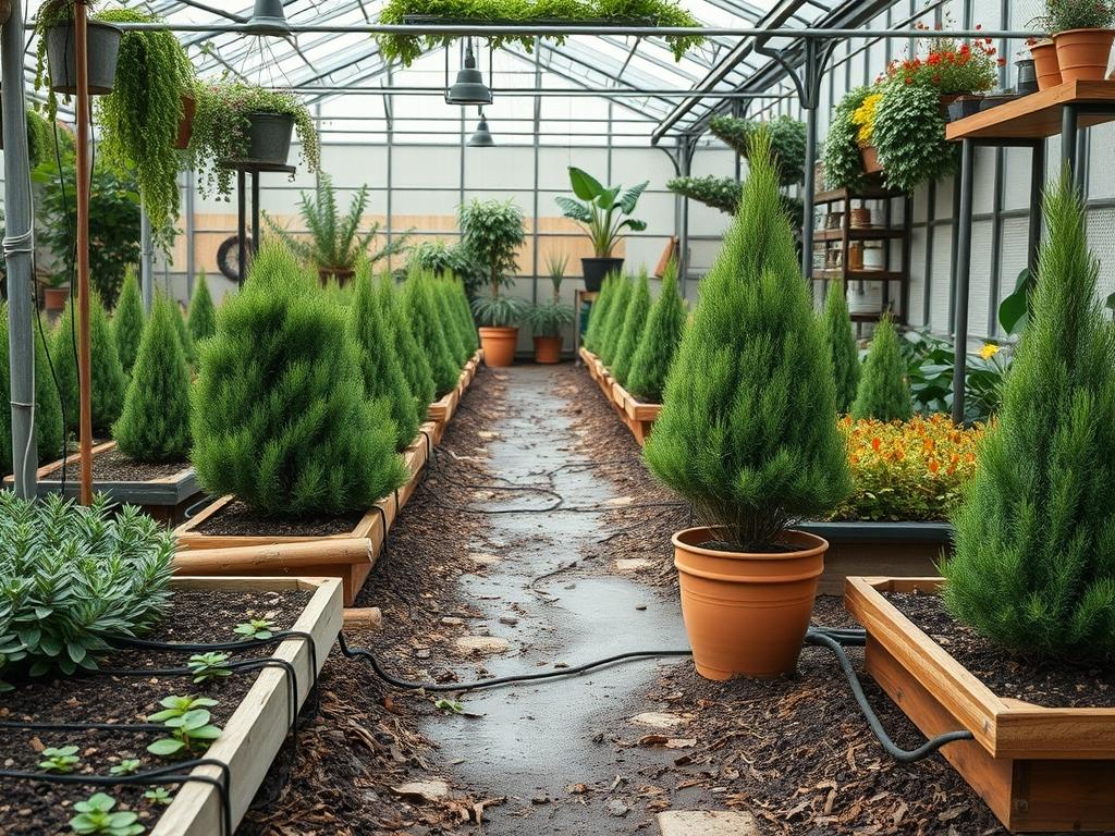 Planting Potted Conifers