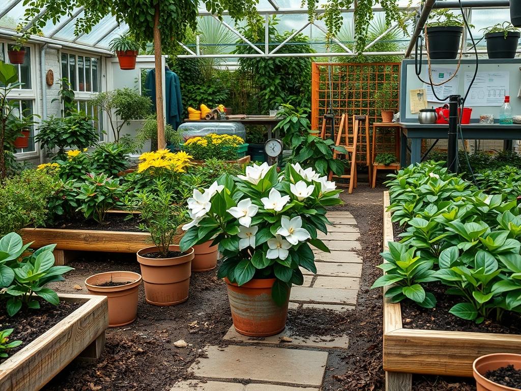 Planting Potted Gardenias