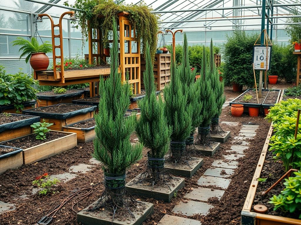 Planting Spruce Saplings