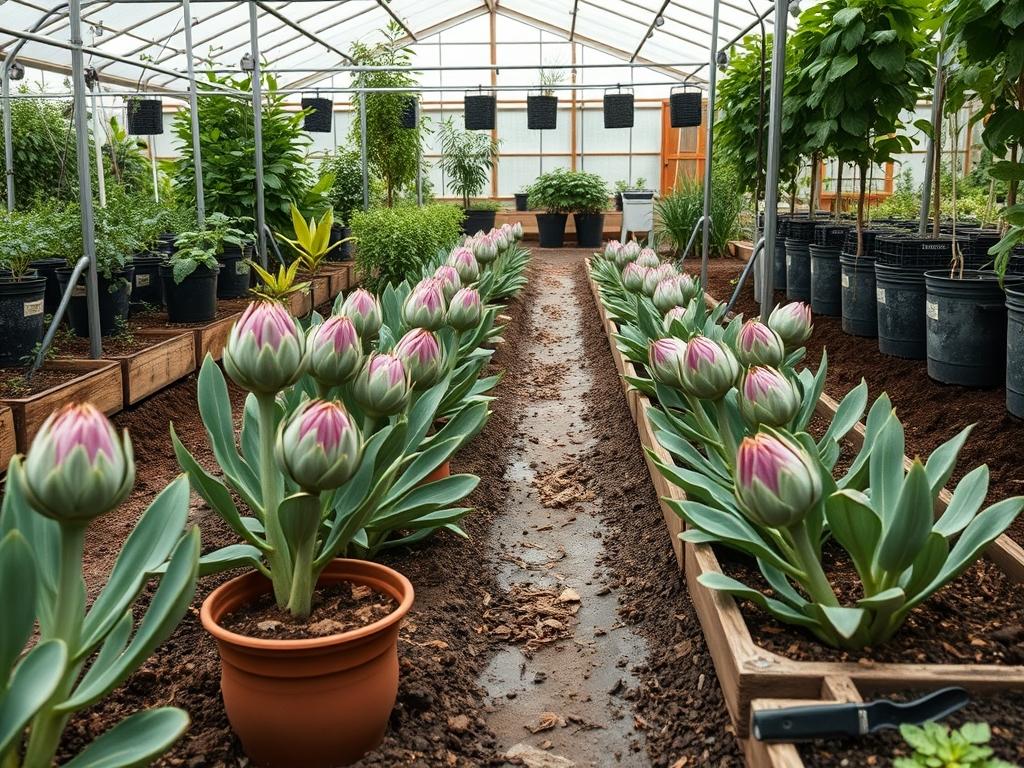 Spacing Artichoke Plants