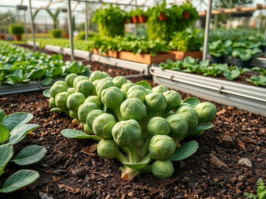 Spacing Brussels Sprouts