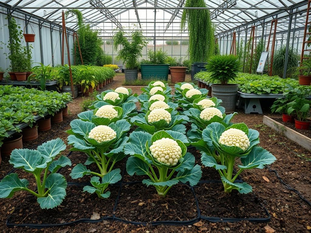 Spacing Cauliflower Plants