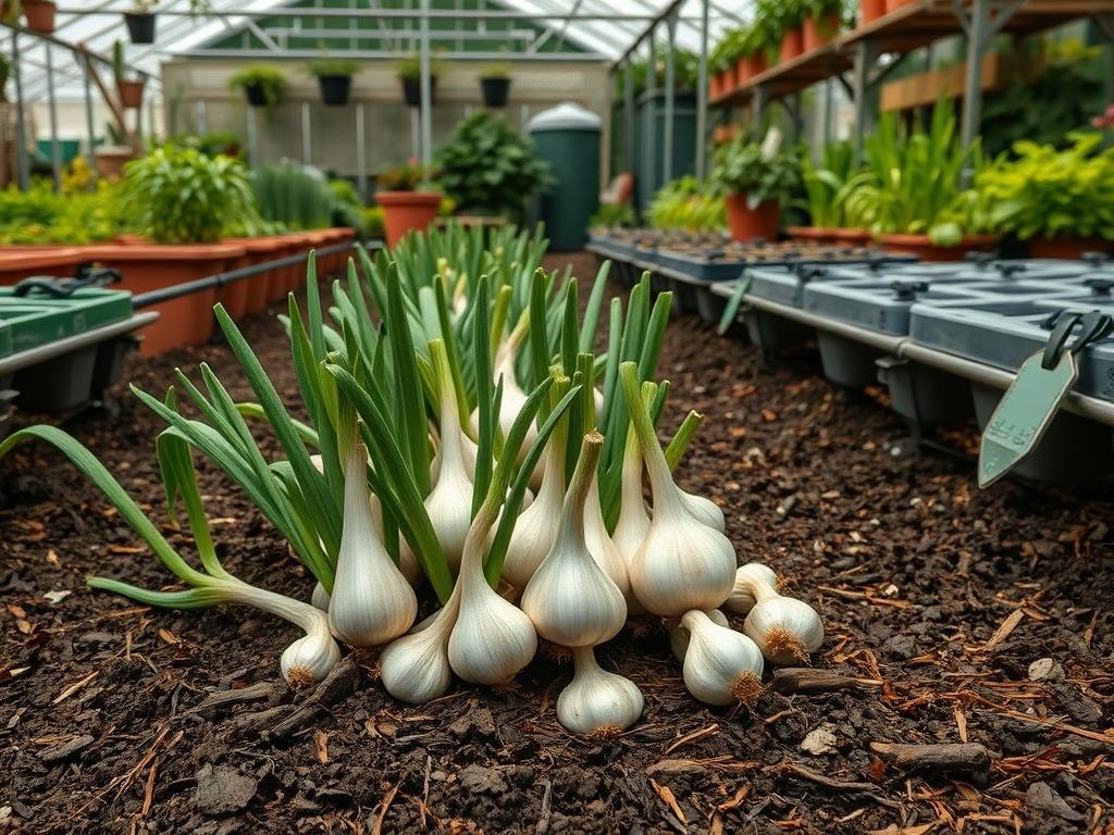 Spacing Garlic Bulbs