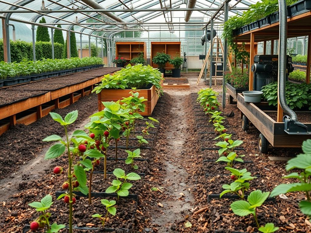 Spacing Raspberry Canes