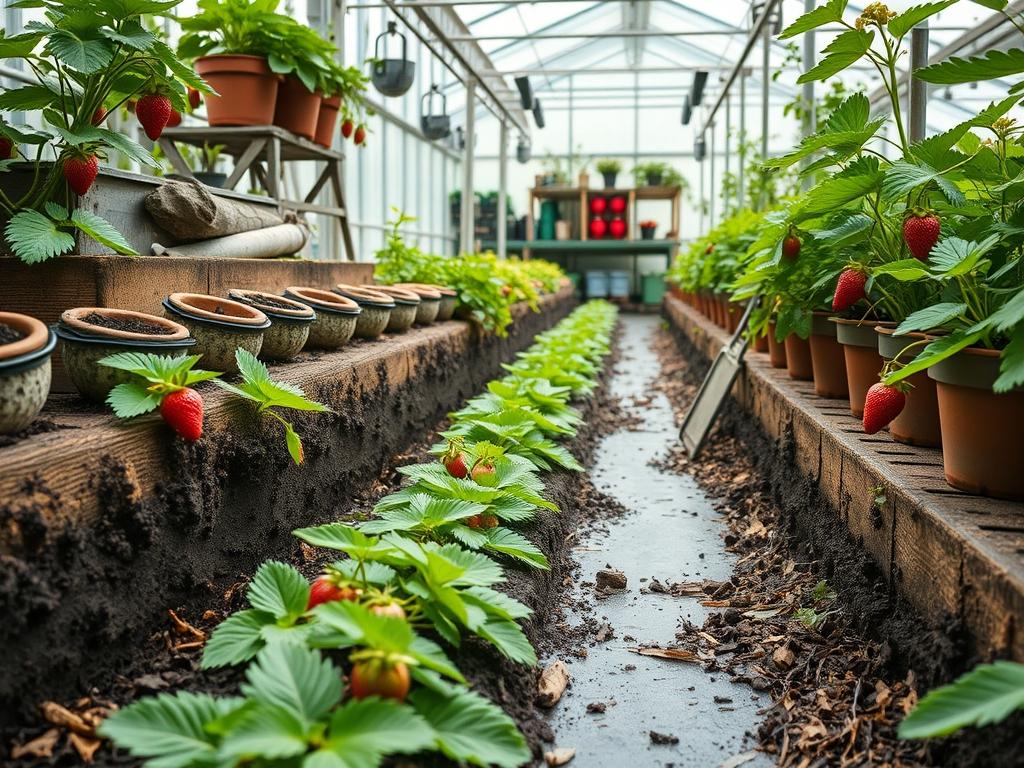 Spacing Strawberry Runners