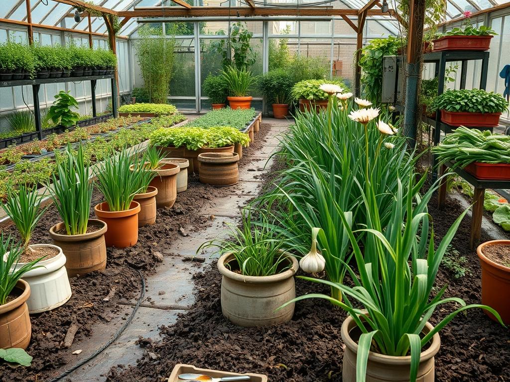 Companion Planting for Garlic
