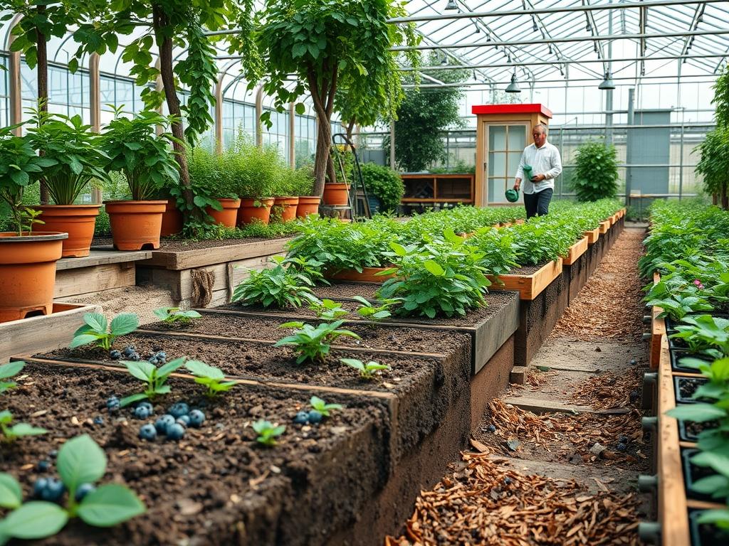 Garden Spacing for Blueberries
