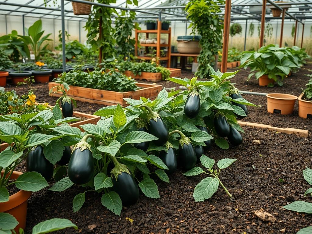 Garden Spacing for Eggplants
