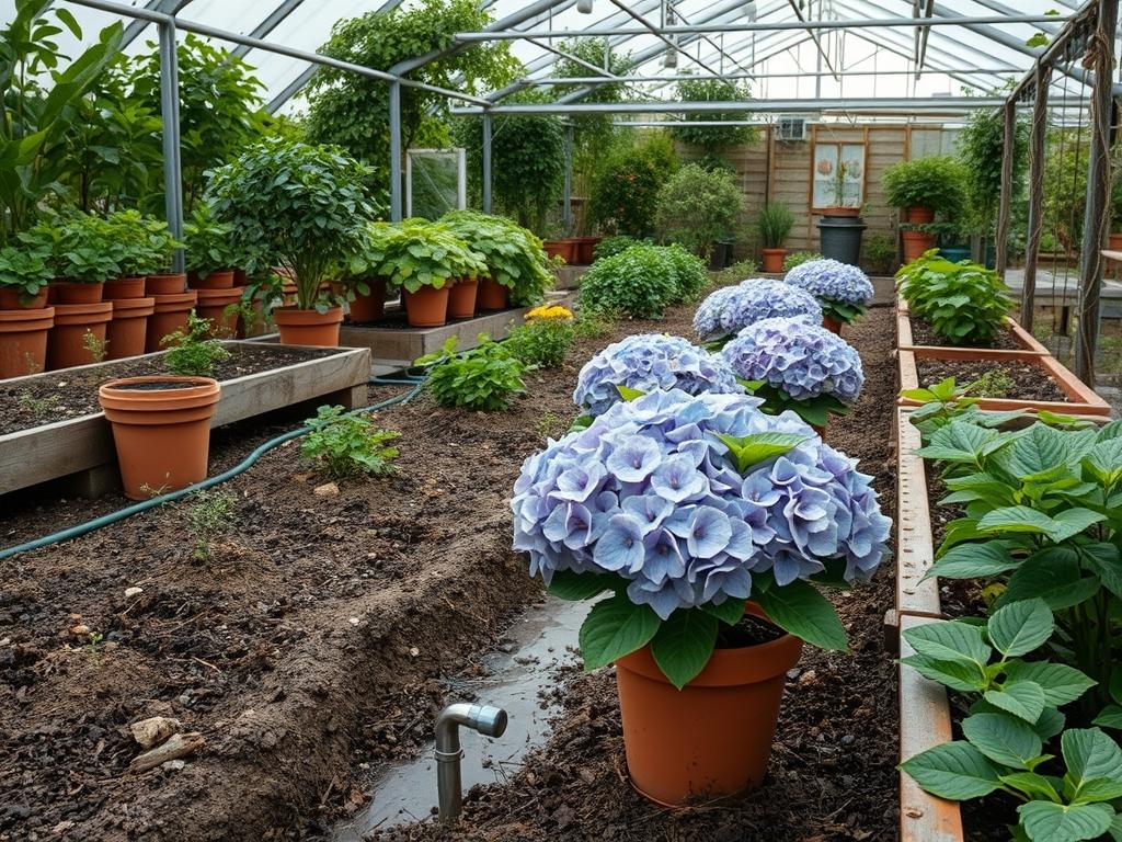 Garden Spacing for Hydrangeas