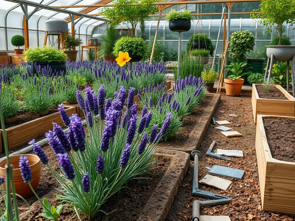 Garden Spacing for Lavender