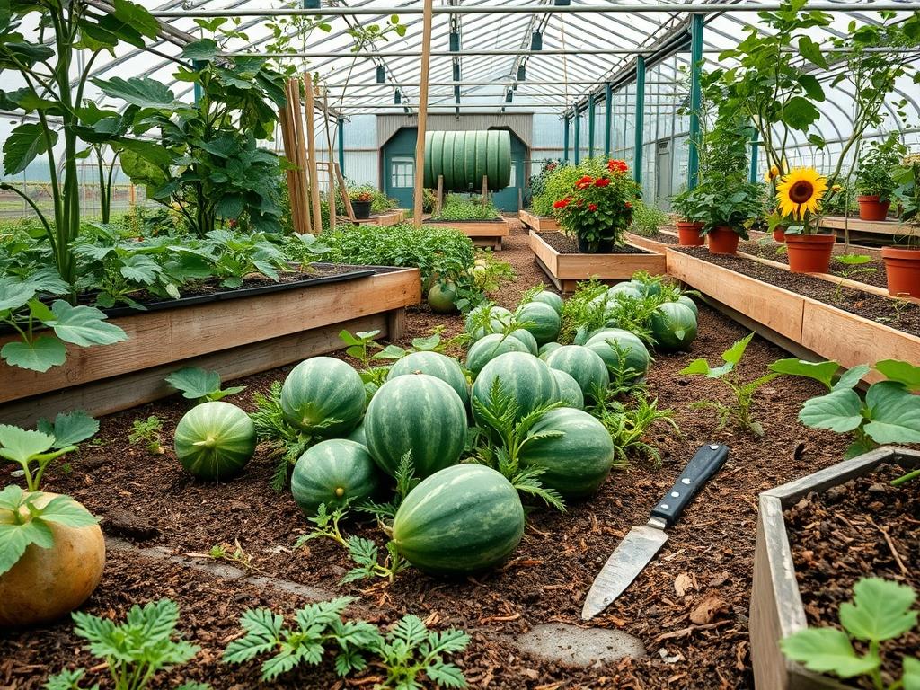 Garden Spacing for Melons