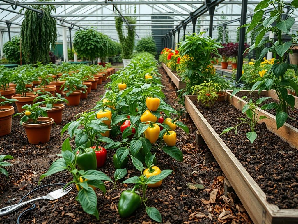 Garden Spacing for Peppers