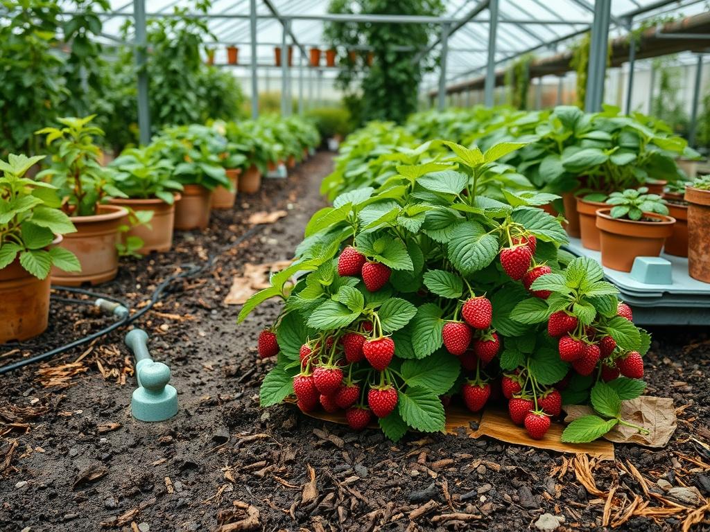 Moving Garden Raspberries