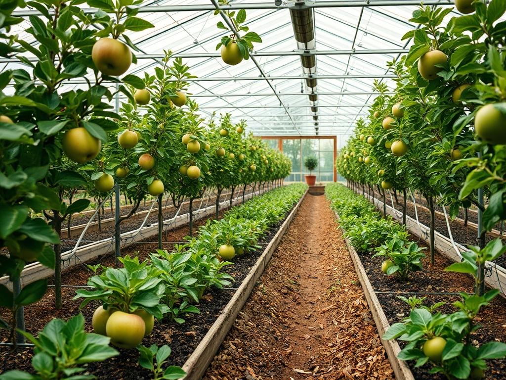 Nursery Care for Apple Trees