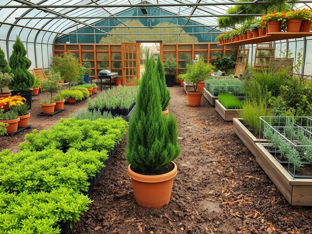 Nursery Care for Junipers