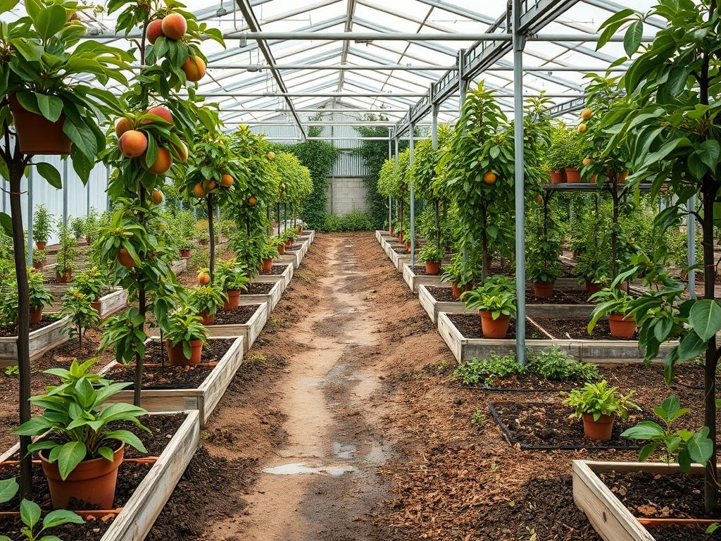 Nursery Care for Peach Trees