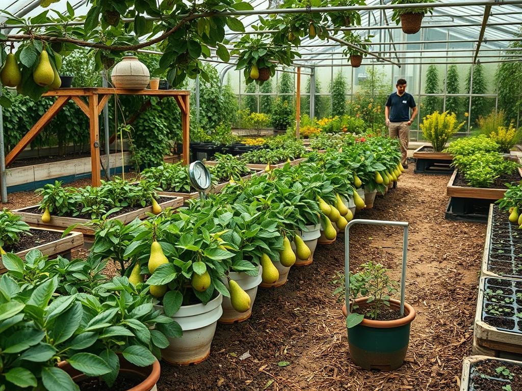 Nursery Care for Pear Trees