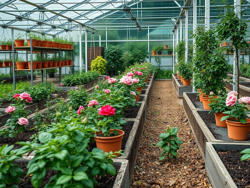 Nursery Care for Roses