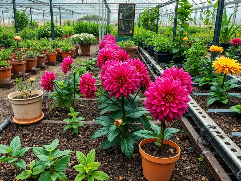 Planting Depth for Dahlias