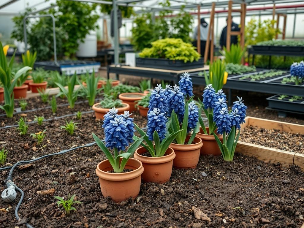 Planting Depth for Hyacinths