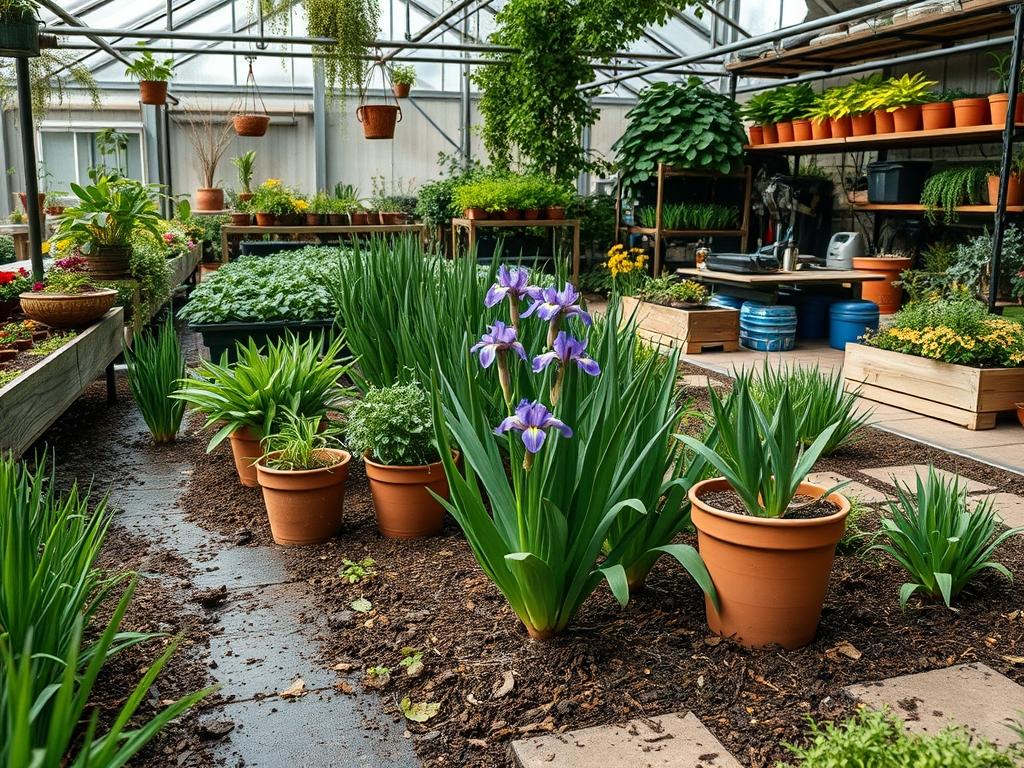 Planting Depth for Iris