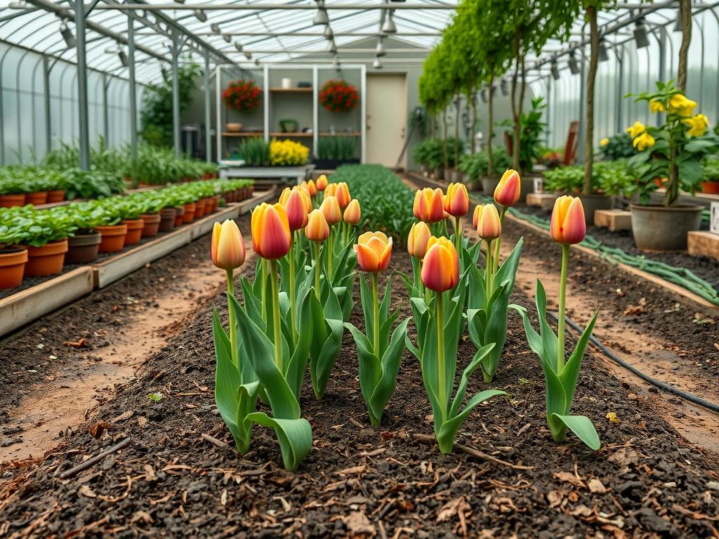 Planting Depth for Tulips
