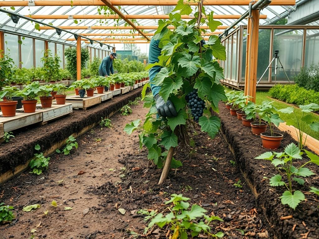 Planting Grape Vines
