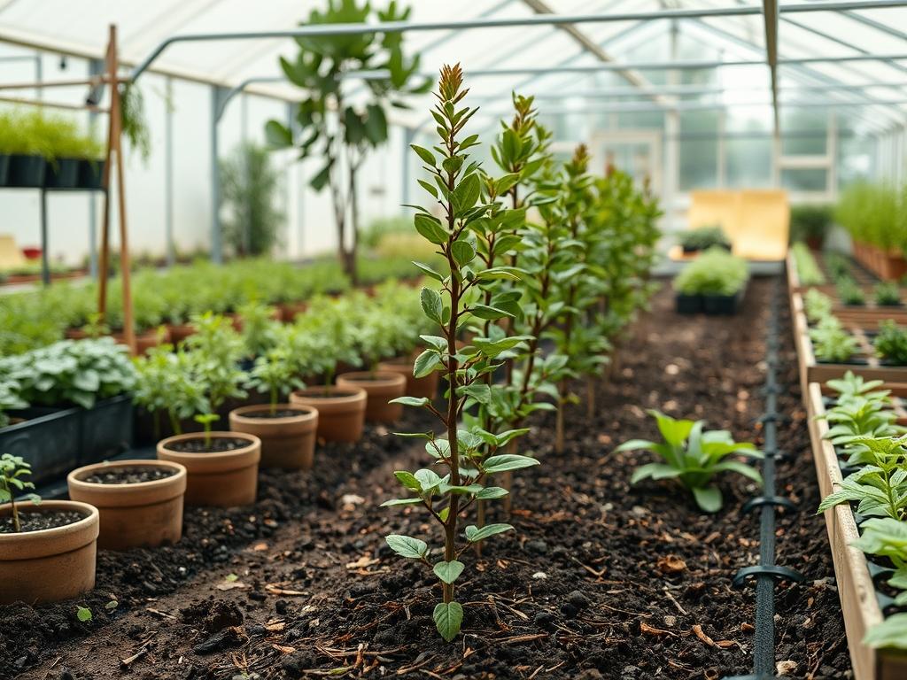 Planting Native Saplings