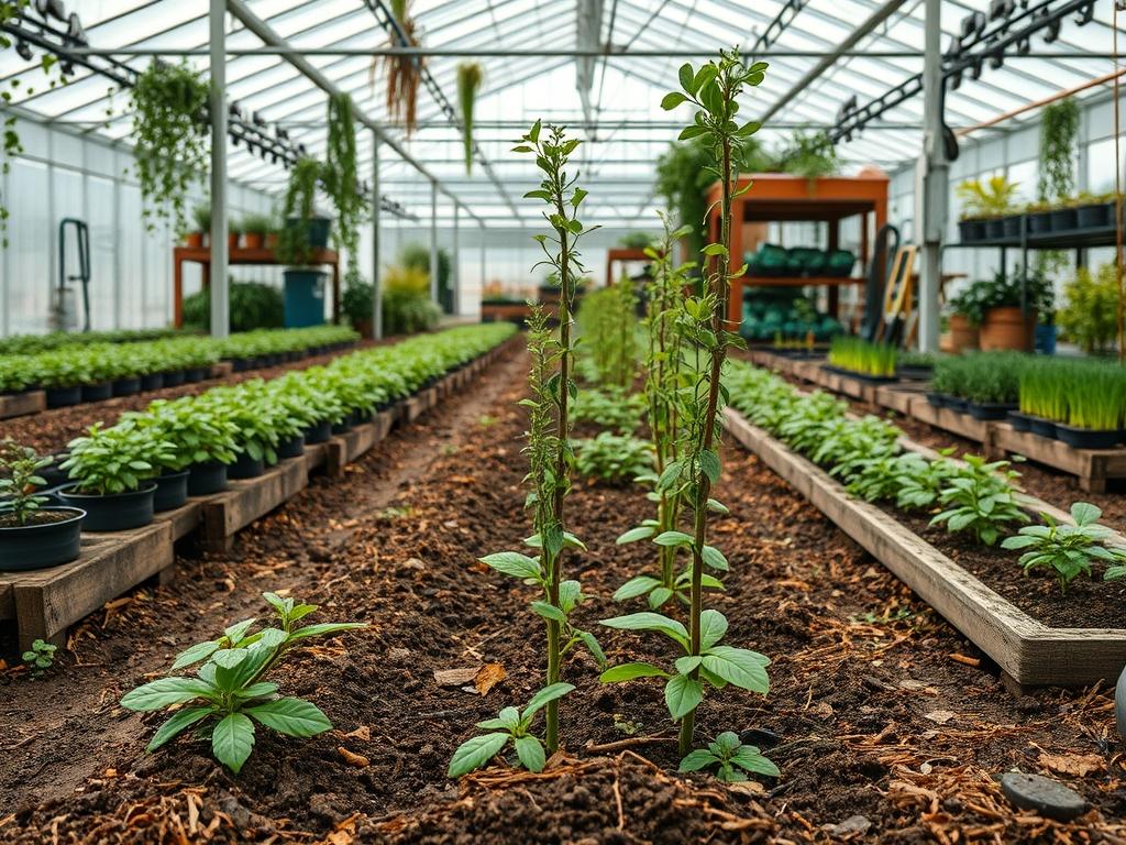 Planting Nut Saplings