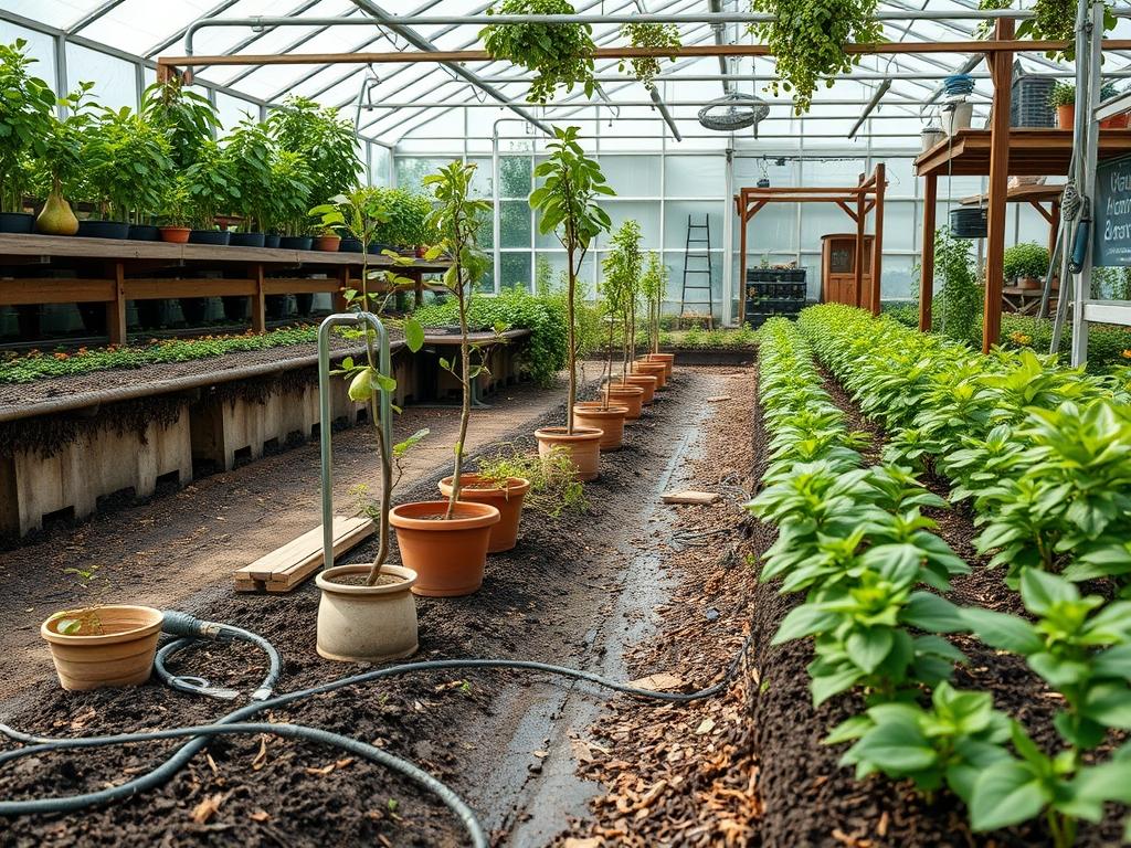 Planting Pear Saplings