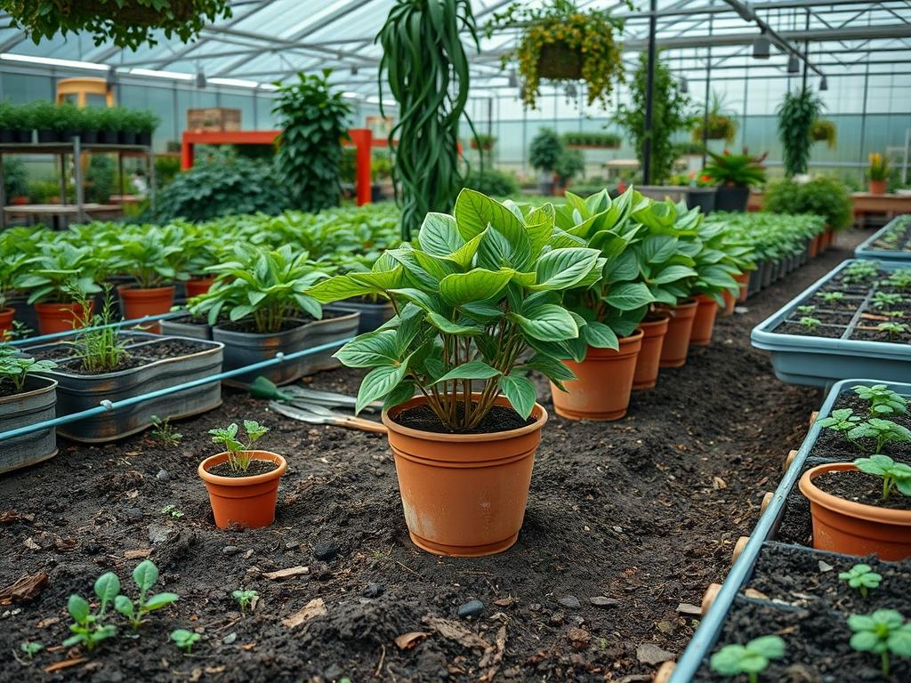 Planting Potted Hollies