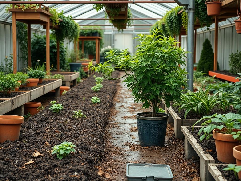 Planting Potted Maples