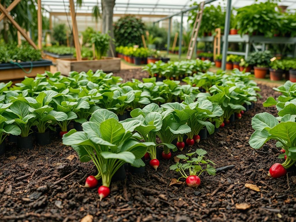 Succession Planting for Radishes