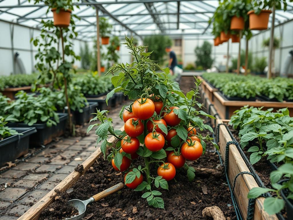 Transplanting Garden Tomatoes