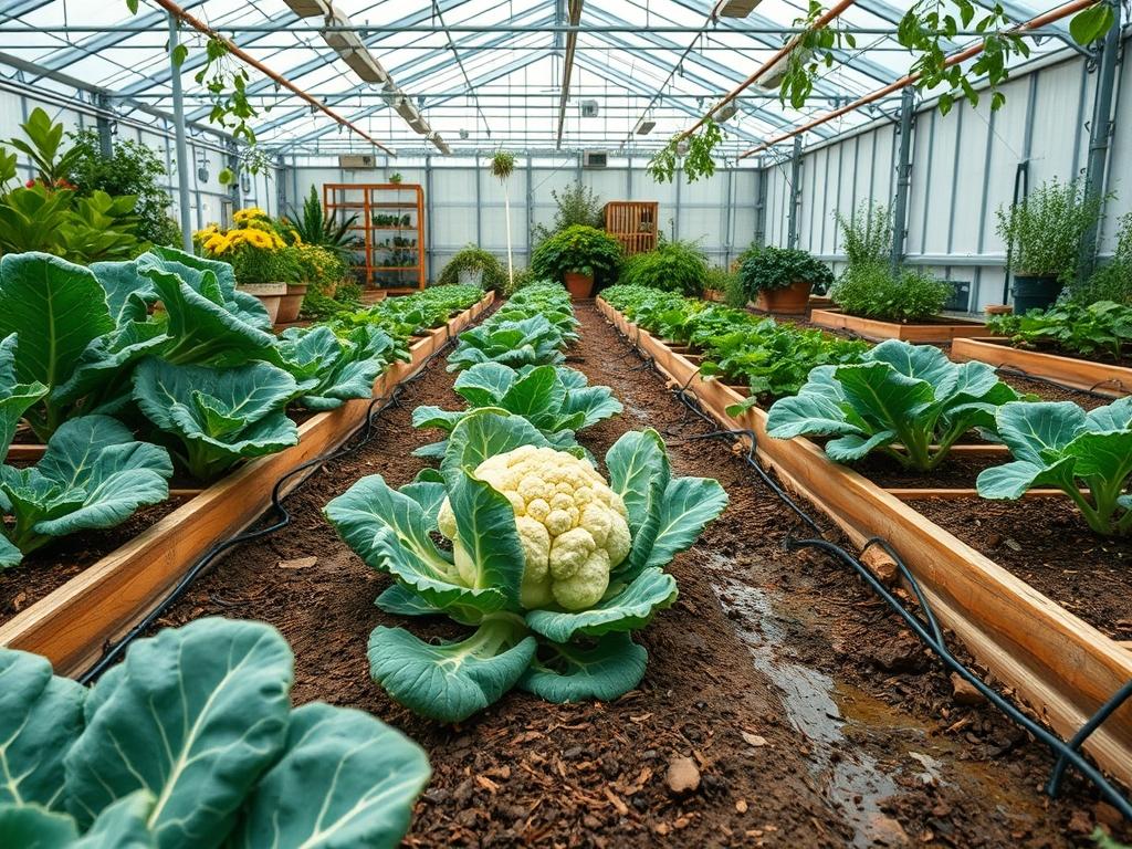 Garden Spacing for Cauliflower