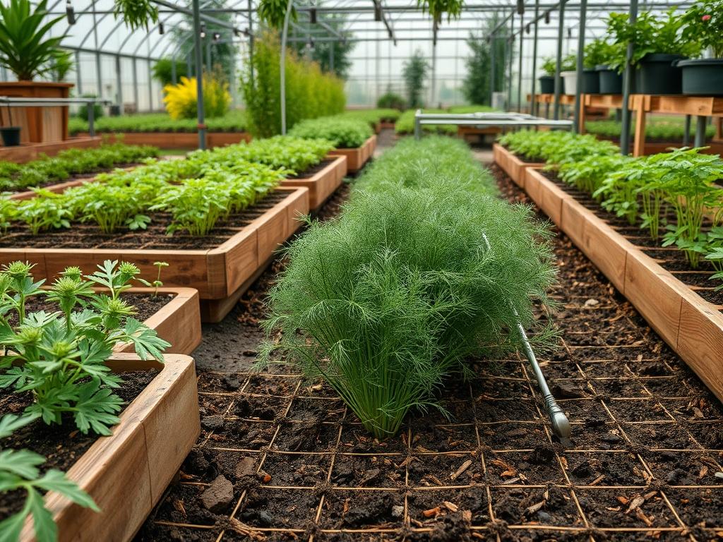 Garden Spacing for Dill