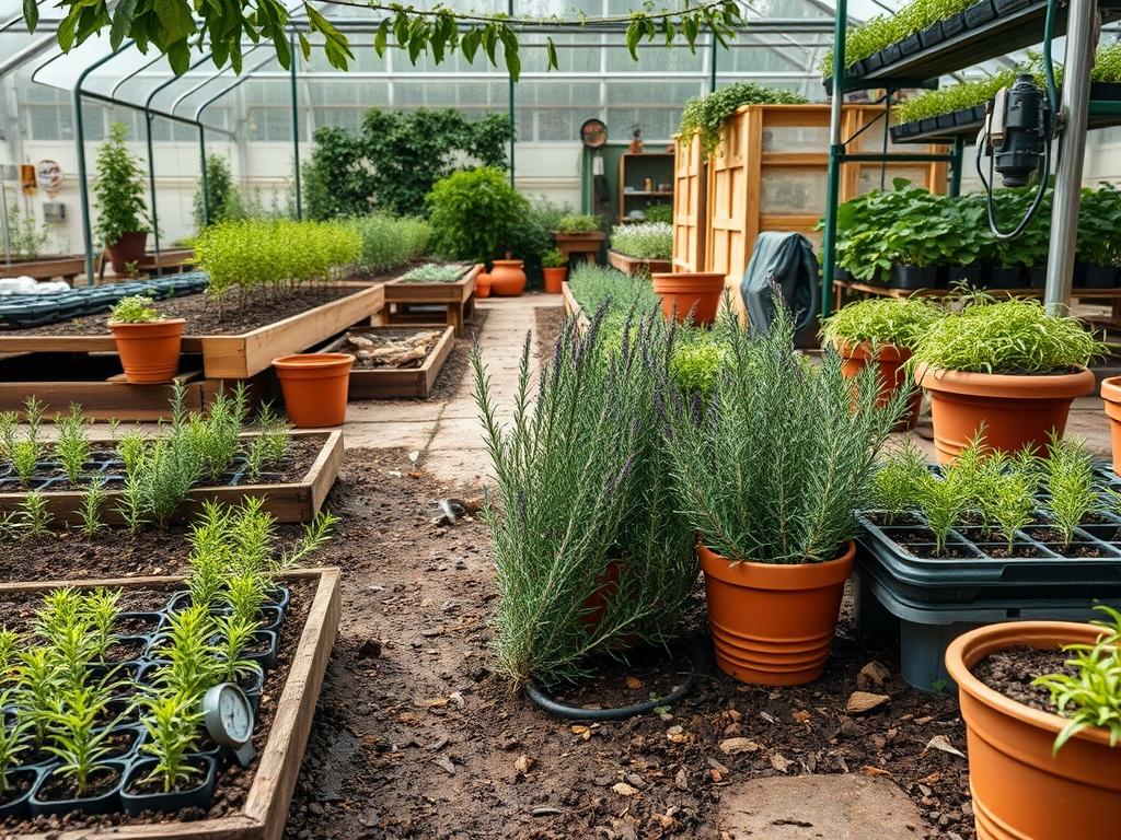 Garden Spacing for Rosemary