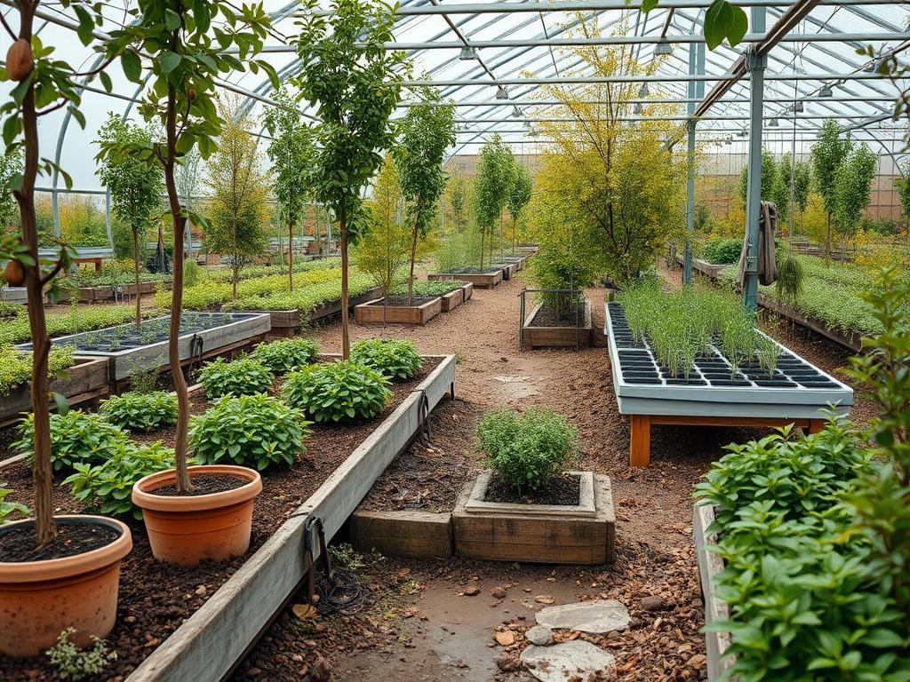 Nursery Care for Almond Trees