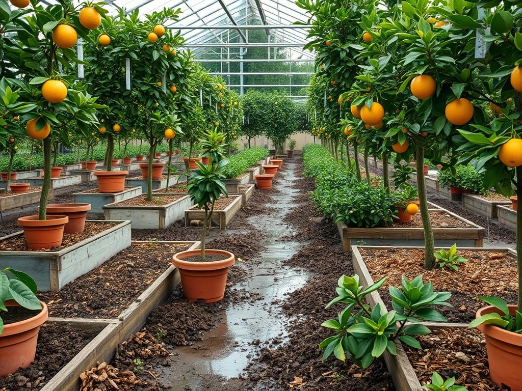 Nursery Care for Citrus Trees