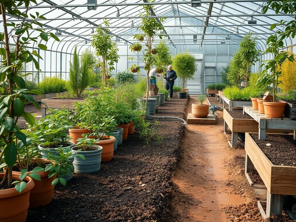 Nursery Care for Hazelnut Trees