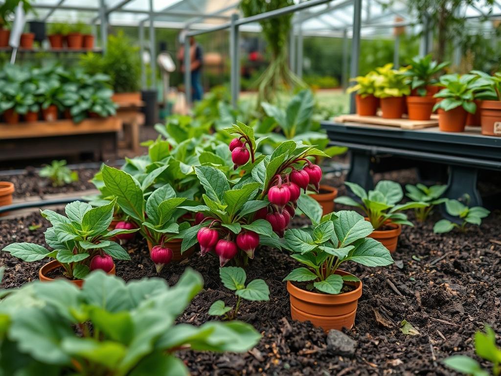 Planting Depth for Bleeding Hearts