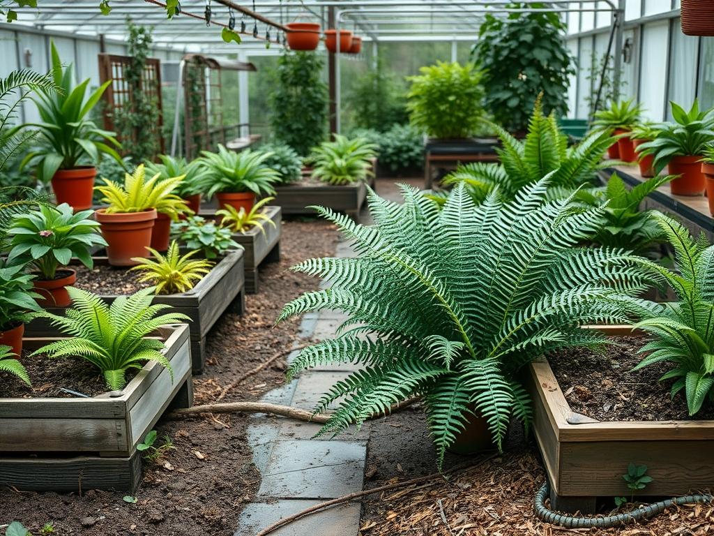 Planting Depth for Ferns