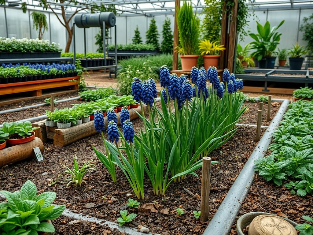 Planting Depth for Muscari