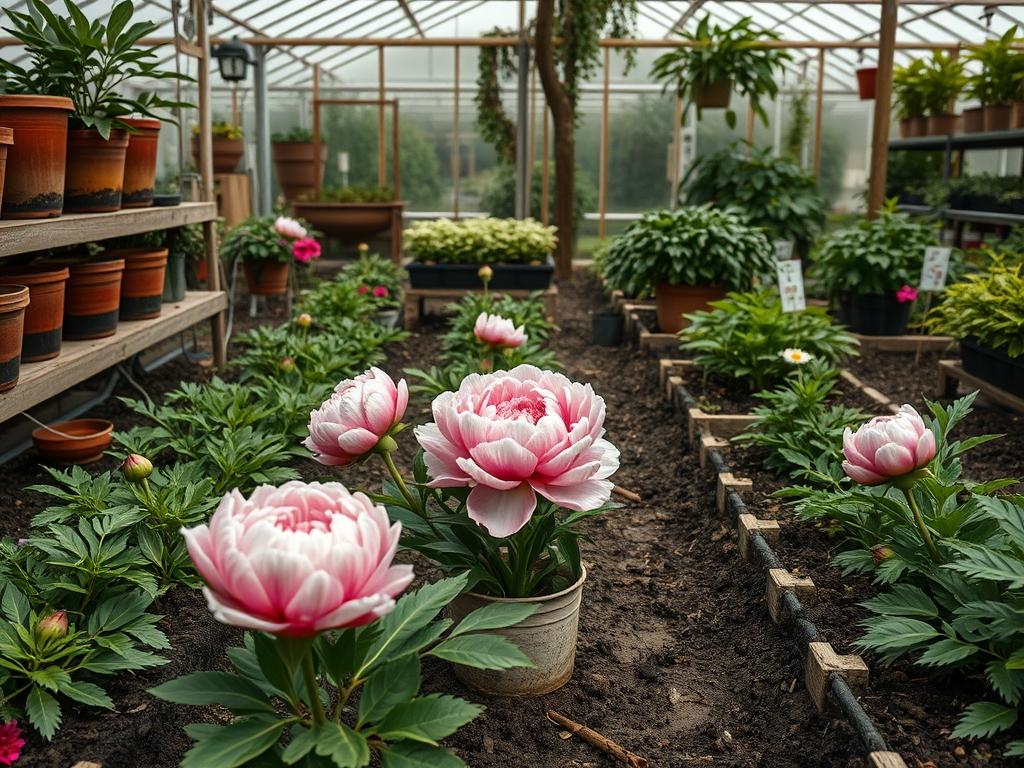 Planting Depth for Peonies