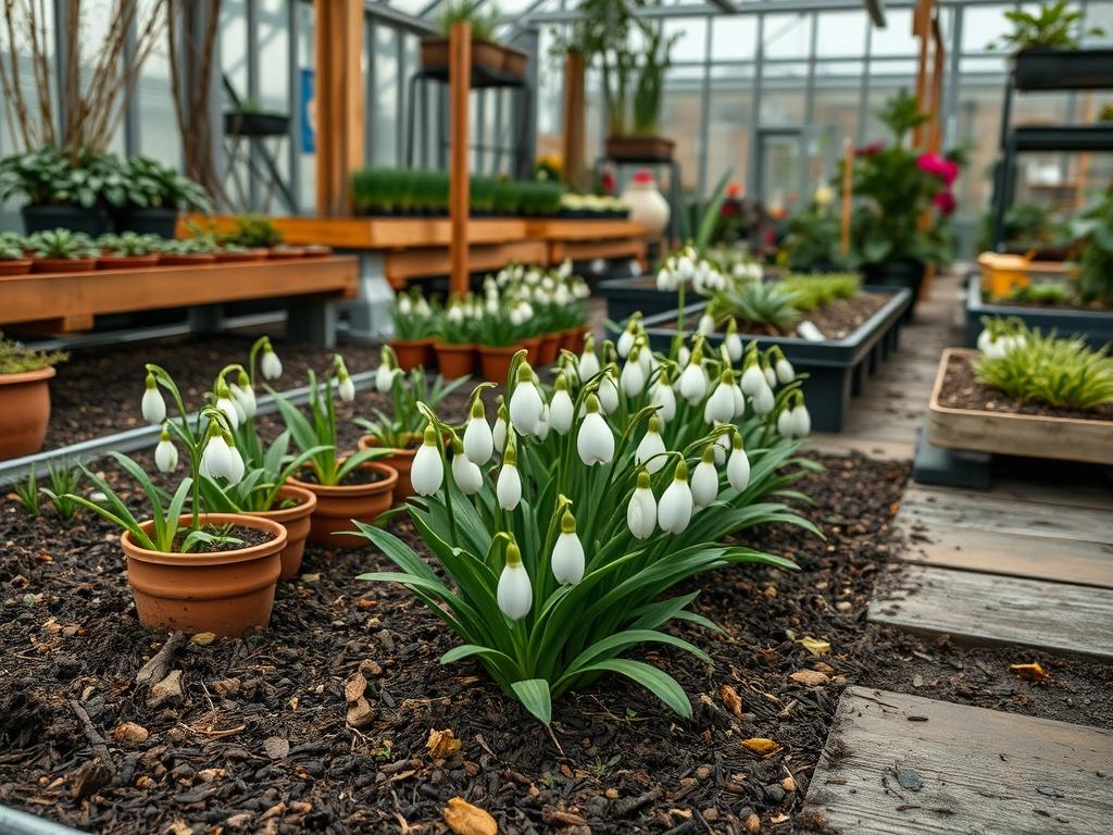 Planting Depth for Snowdrops